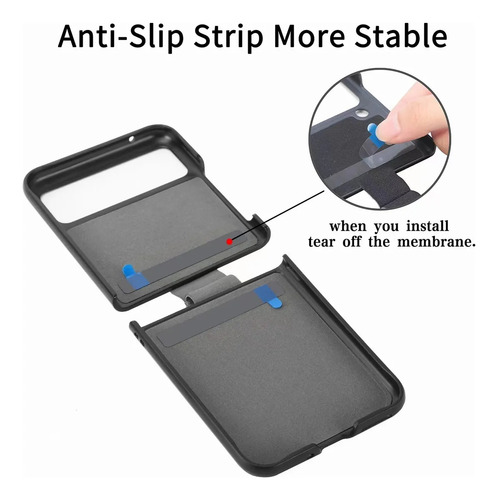 Litchi Pattern Phone Case Para Motorola Razr40 Ultra