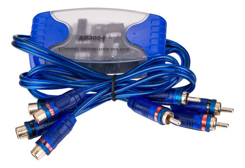 N Eliminador Ruido Universal Rca Ground Loop De 4 Canales
