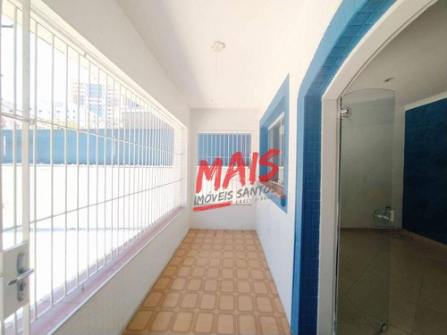 Imagem 3 de 30 de Sobrado Com 3 Dormitórios, 400 M² - Venda Embaré , Próximo À Praia- Santos/sp - So0225