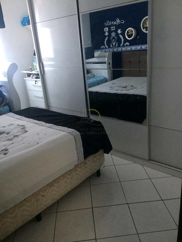 Imagem 7 de 13 de Apartamento Com 2 Dorms, Vila Jockei Clube, São Vicente - R$ 160 Mil, Cod: 1601 - V1601