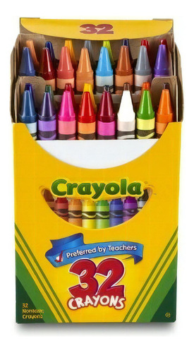 Crayola Crayons Tuck Box, 32 Colores Crayola Clasicos, Color