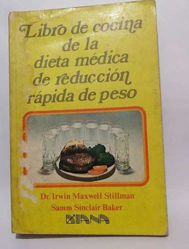 Libro Cocina De La Dieta Médica De Reducción Rápida De Peso