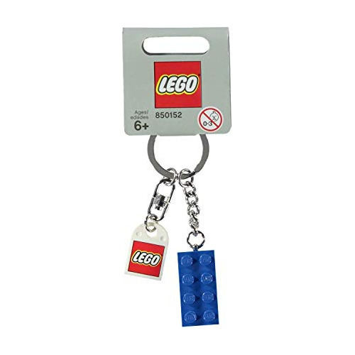 Llavero Clásico De Ladrillo Azul Lego 850152