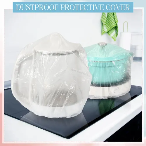 100 Piezas Cubiertas Transparentes Desechables Electrod...
