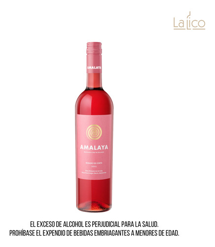 Vino Rosado Amalaya 750ml - mL a $128