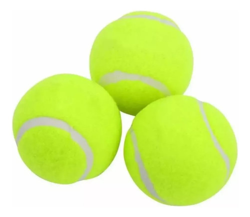 Set Pelotas Tipo Tenis X 3 Unidades Diseño Patitas