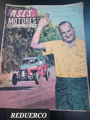 Ases Y Motores 152 Año 1966 Emiliozzi Marcilla Marzo