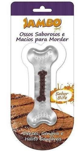Imagem 2 de 2 de Osso Silicone Boninho Bife Grande