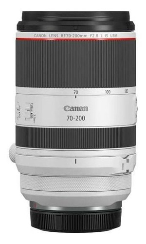 Imagen 1 de 11 de Lente De Camara Canon Rf 70-200 Mm F/ 2.8 L Blanco