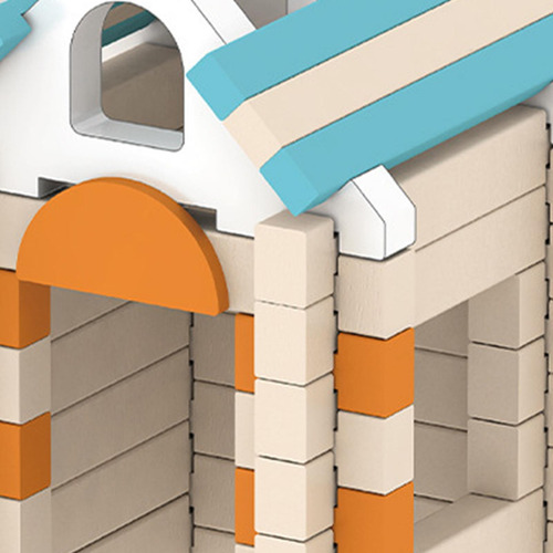 120 Piezas Diy Modelo De Construcción Kits De Casa De