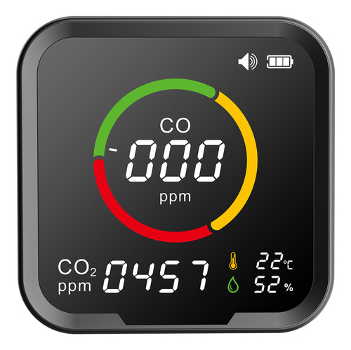 Probador De Calidad Del Aire, Detector De Humedad, Temperatu