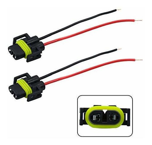 Ibrightstar H11 H9 H8 - Adaptador Hembra Para Cableado De Fa