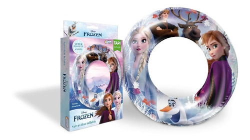 Disney Frozen Rosca Salvavidas Inflable Pileta 55 Cm