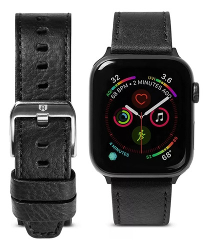 Malla Para Apple Watch Ringke Cuero Negro 42/44/45