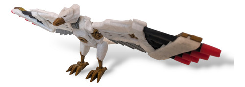 Figura 3d Simil Tigerzord Con Falcon / Guardian Angel 26cm