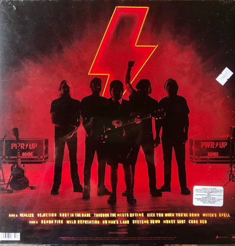 Imagen 2 de 2 de Disco Vinilo Ac Dc Nuevo Pwr Up