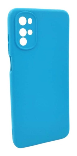 Funda Para Moto G22 5g Silicona Con Felpa Colores 