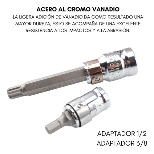 Set Kit Juego Puntas Corto Largo Torx Allen Imbus 40 Piezas