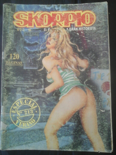 Skorpio # 213 (ediciones Record)  Historieta Argentina