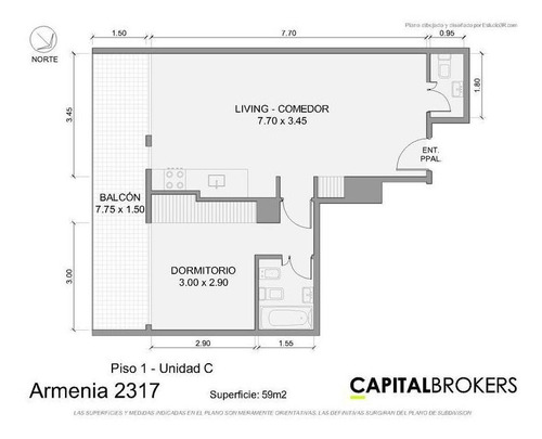 Departamento En Venta Palermo 1 Ambiente
