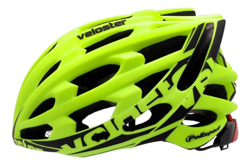 Capacete Ciclismo Polisport Veloster Varias Cores Cor Amarelo Tamanho M 55/58