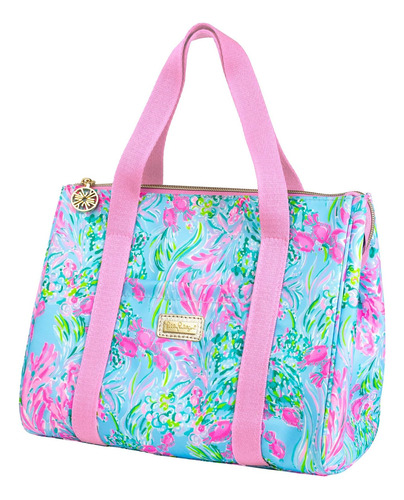 Bolsa Lanchera Lilly Pulitzer Rosado/flores