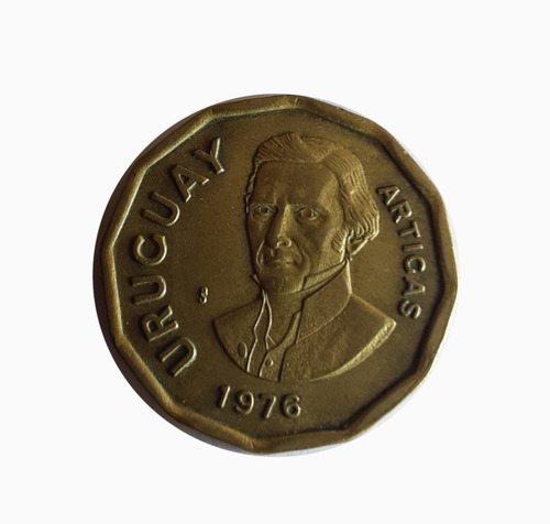 Moneda Uruguay 1976 1 Nuevo Peso