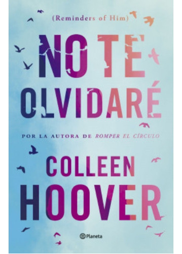 No Te Olvidaré (reminders Of Him) - C. Hoover-planeta- Libro