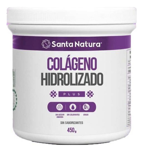 Colageno Hidrolizado Plus Maiz Morado Santa Natura 450g