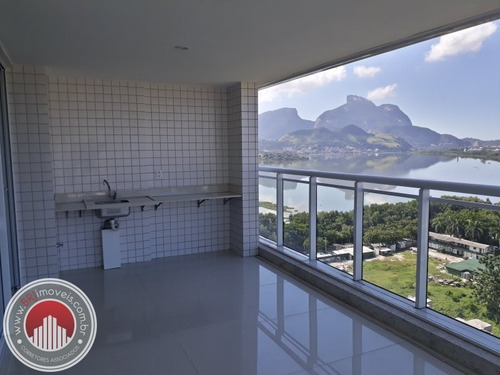 Imagem 12 de 15 de Cobertura Duplex Com 4 Quartos, 2 Suítes, Piscina E 4 Vagas - Cobertura A Venda No Bairro Barra Da Tijuca - Rio De Janeiro, Rj - Brj68440