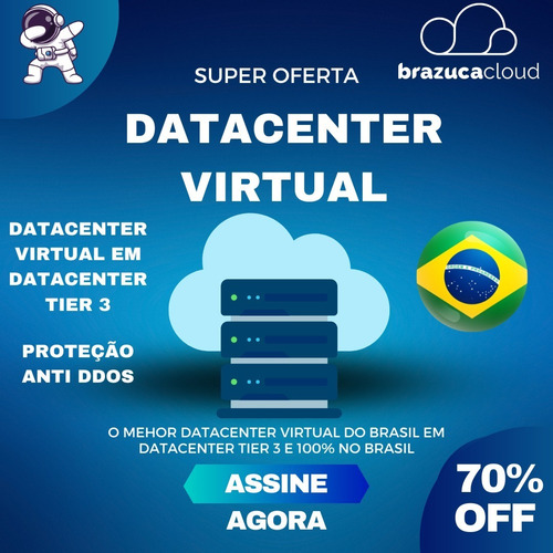 Datacenter Virtual Brasil - 24 Vcpu 24gb Ram - Windows/linux