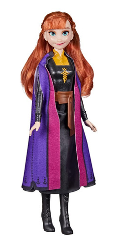 Disney Frozen 2 Frozen Shimmer Anna - Muñeca De Moda, Fald.