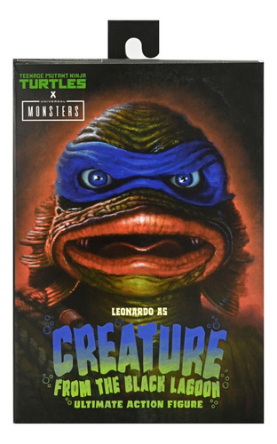 Leonardo Creature The Black Lagon Tortugas Ninja X Monster
