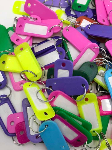 Imagen 4 de 7 de Bote Con 300 Piezas Identificador De Llaves Tableta