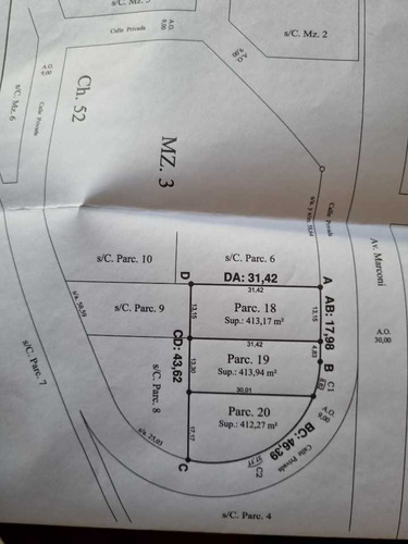 Imagen 12 de 12 de Últimos Terrenos En Barrio Privado - Jardines De Granada!