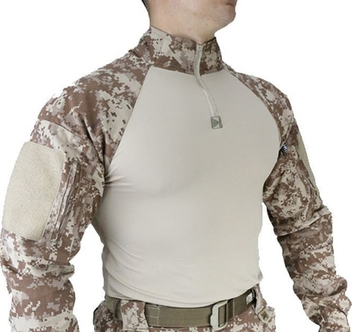 Combat Shirt Tática Militar Hrt Digital Desert Dacs Original