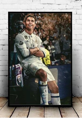 Placas Quadros Decorativos Do Cristiano Ronaldo Cr7 em Promoção na