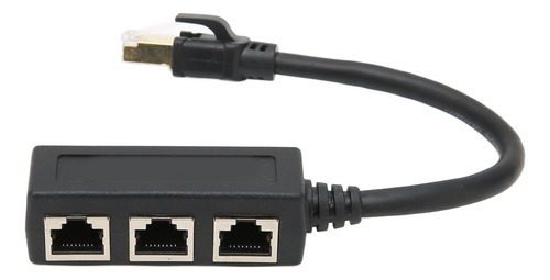 Extensión De Cable Adaptador Ethernet Rj45 De 1 A 3 Puertos