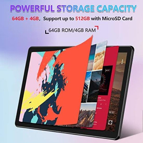 Tablet 10.1 Octa-core Android 11 Tablet, Tablet De Armazena