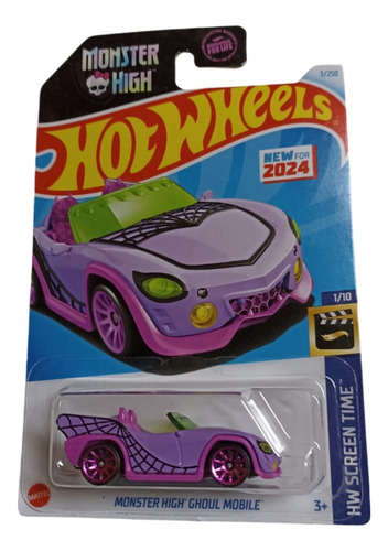 Hot Wheels Monster High Ghoul Mobile Primera Edicion 2024