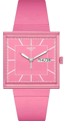 Reloj Swatch What If Rose? So34p700 Por Riviera Joyas