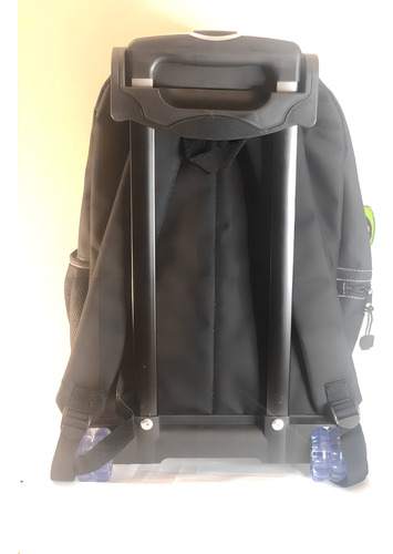 Rugrats Mochila Llantas Gel Color Negro Diseño De La Tela Liso