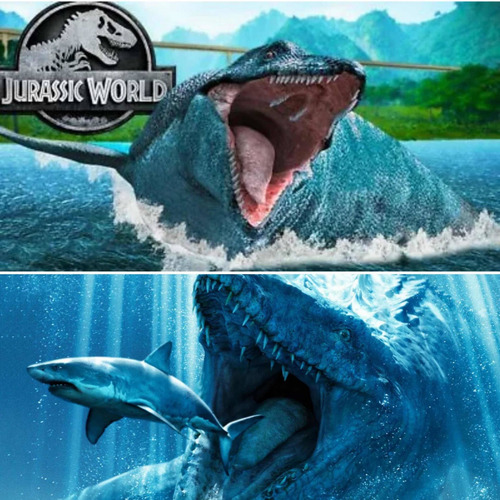Dinosaurio Mosasaurus Jurassic World De 71 Cm Textura Real