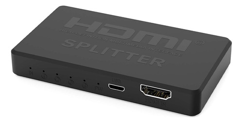 Conmutador Hdmi Mini Hdmi Splitter/convertidor 1 X 4, Ultra