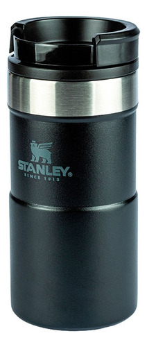 Taza térmica Stanley de Neverleak, 250 ml, color negro