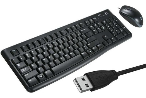 Combo Teclado Mouse Logitech Mk120 