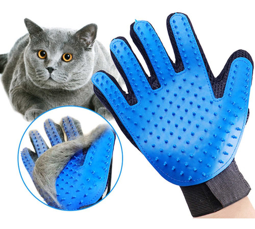 Guantes De Aseo Para Mascotas Suave Cepillo Para Pelo