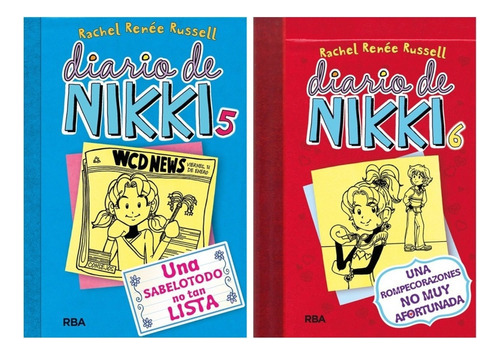 Pack Libros Diario De Nikki 5 Y 6 - Russell Rba Molino