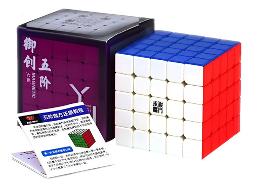 Cubo Rubik 5x5 Yj Magnético Moyu Speed Cube 