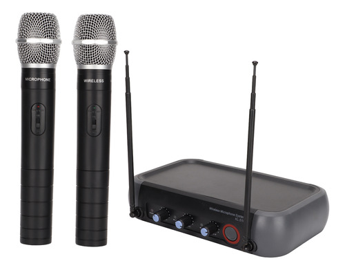 Sistema De Micrófono Inalámbrico Vhf 220270mhz Portátil Para